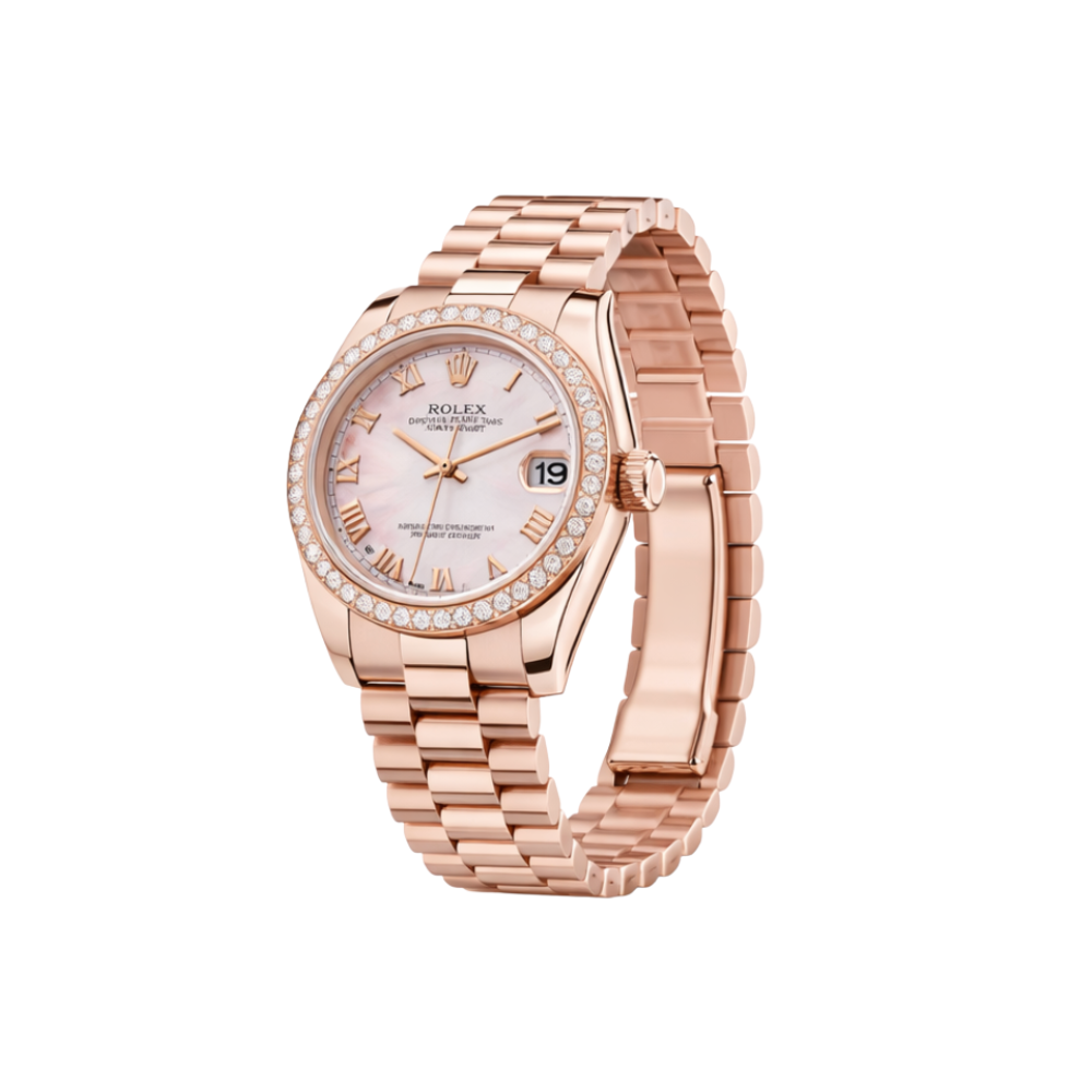 Rolex Rolex Datejust 31 Everose Gold-president Bracelet Watch