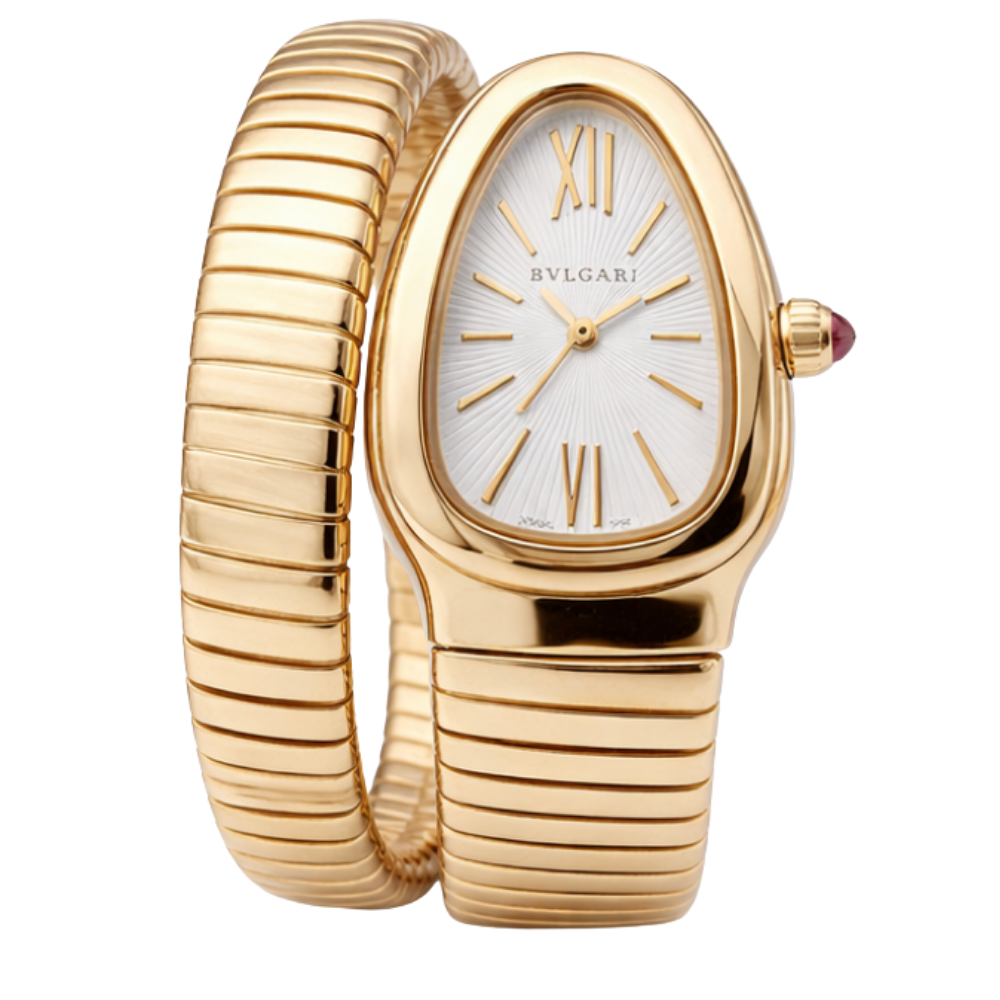 Bvlgari Serpenti Tubogas Golden Bracelet Watch
