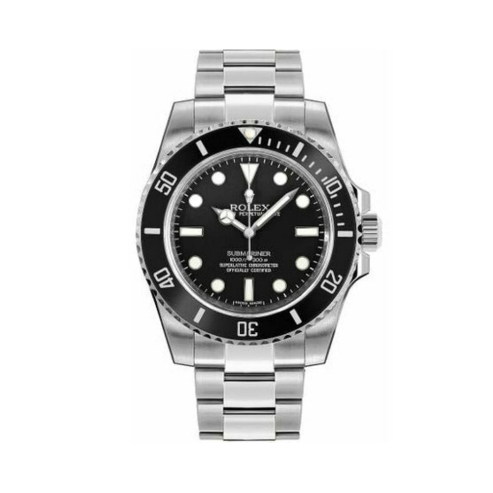 Rolex Submariner Watch – Black Dial