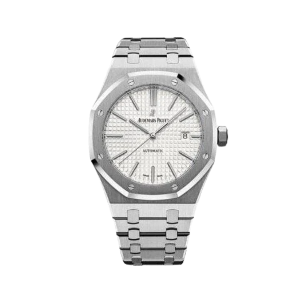 Audemars Piguet Royal Oak Watch – Silver Toned Dial