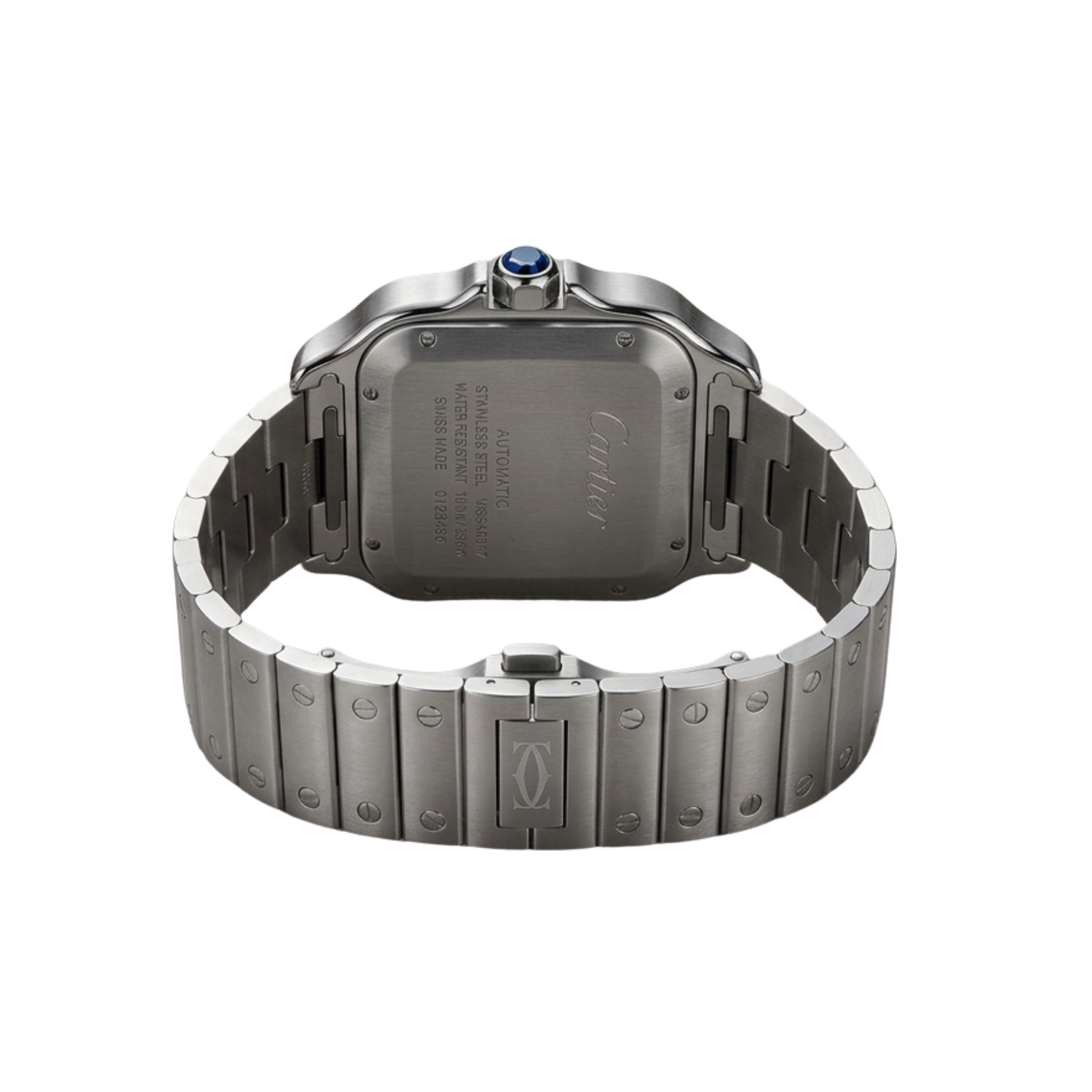 Cartier Santos de Cartier Chronograph Stainless Steel Watch