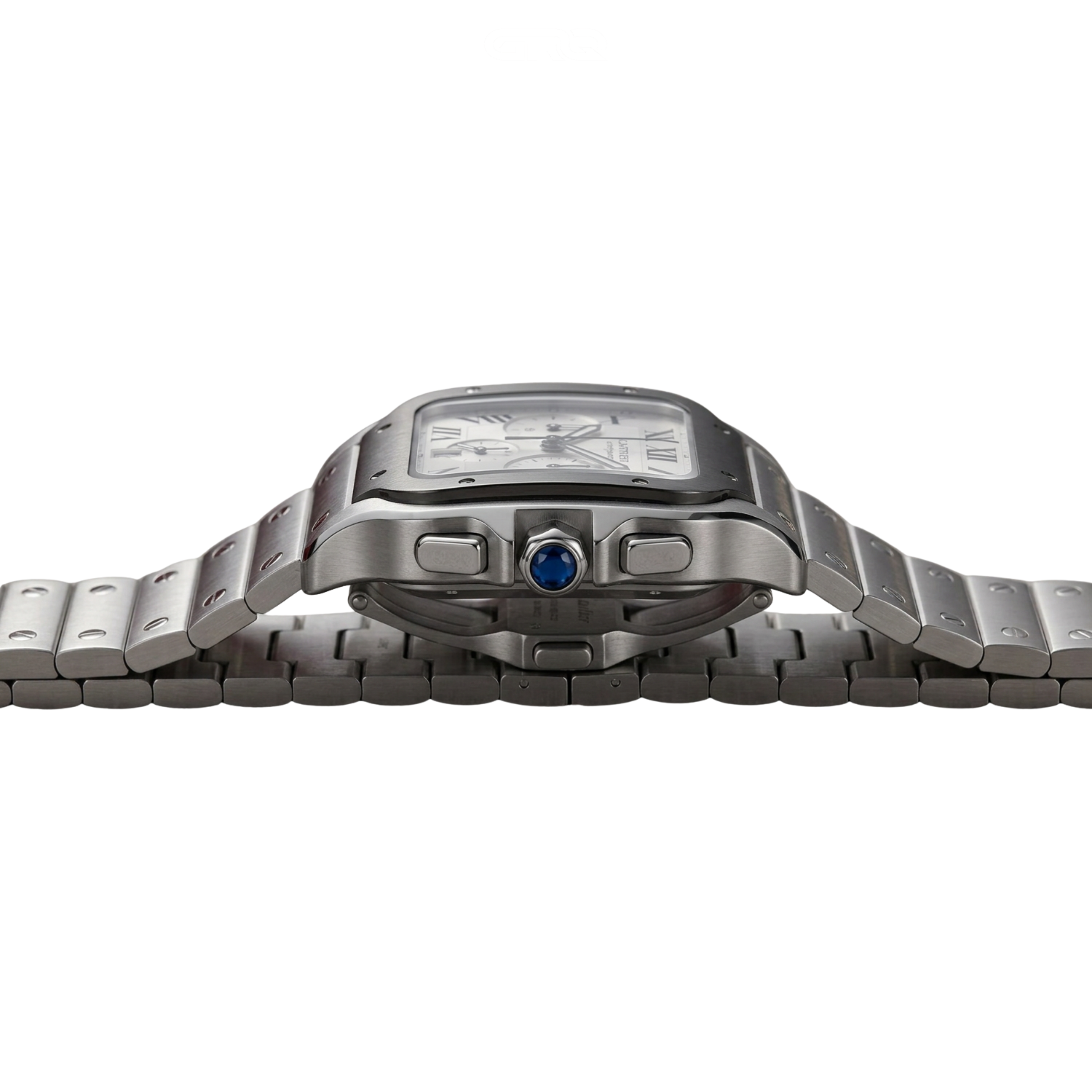 Cartier Santos de Cartier Chronograph Stainless Steel Watch