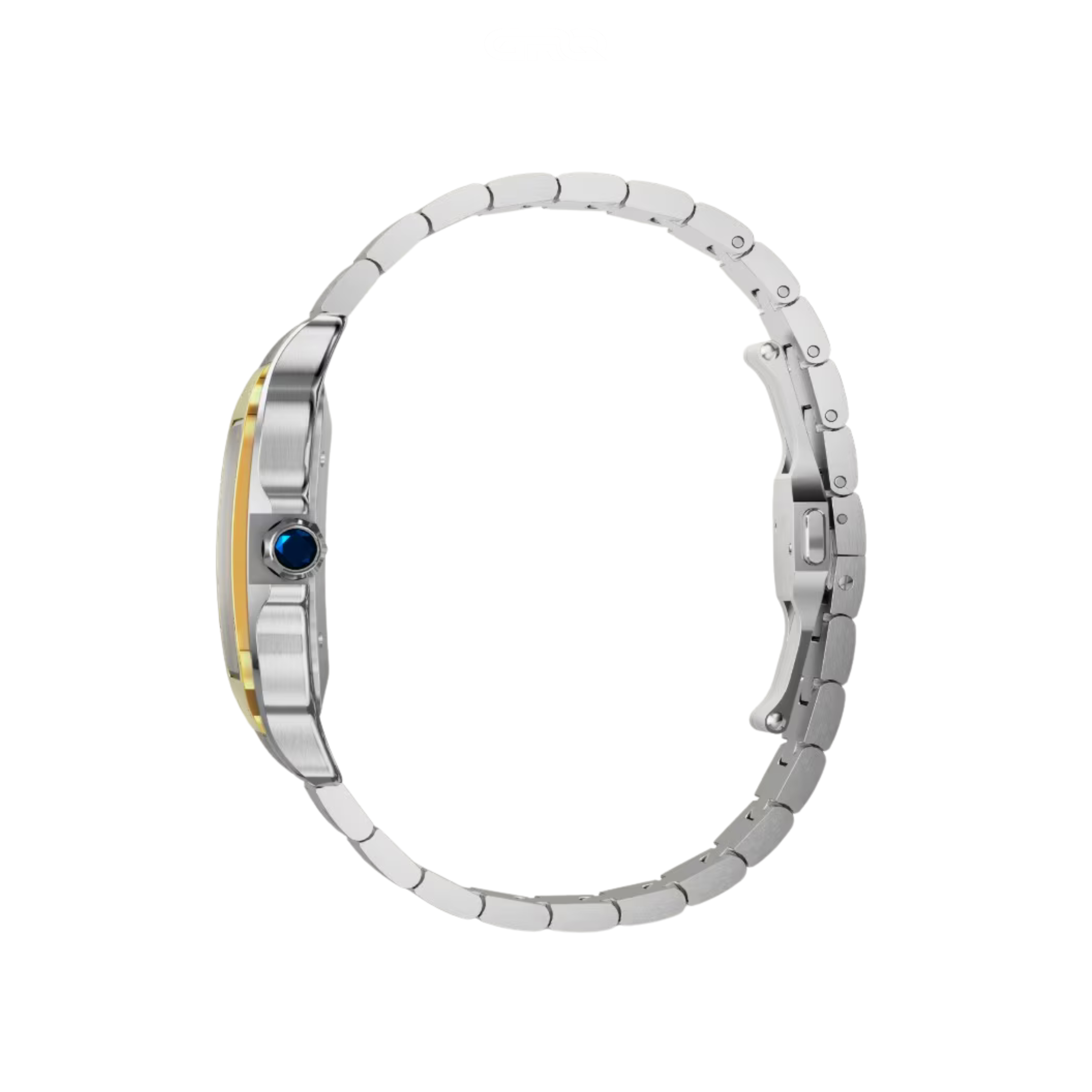 Cartier Santos de Cartier Two-tone Large Golden Watch