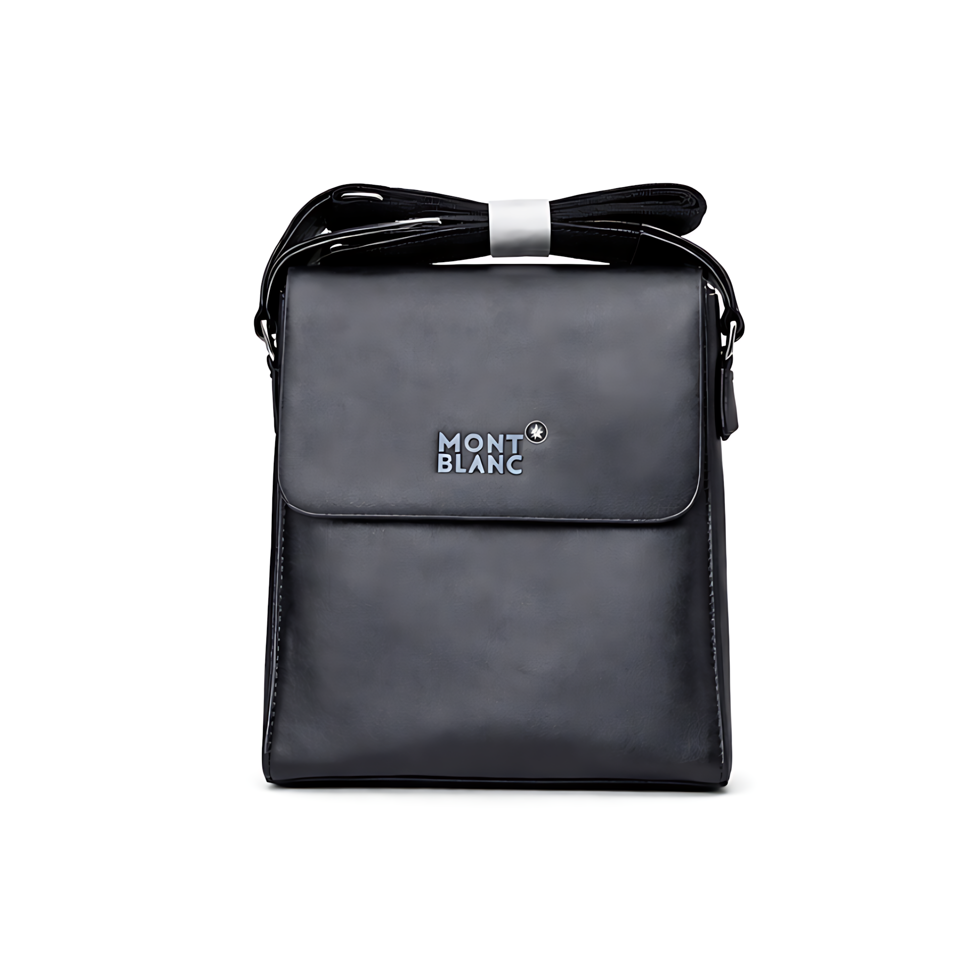 Mont Blanc Crossbody Bag | Mont Blanc Black Leather - View 1