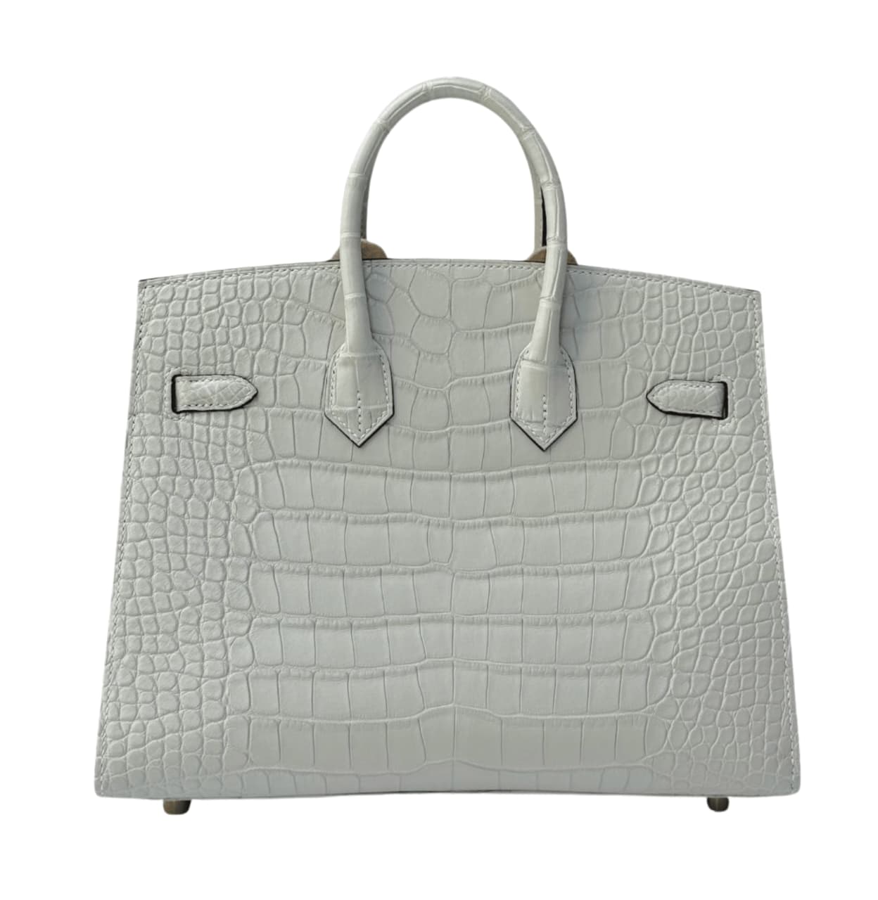 Hermès | Birkin 25 Handbag Pale Grey With Silvery Undertones - Free & Fast UAE Shipping