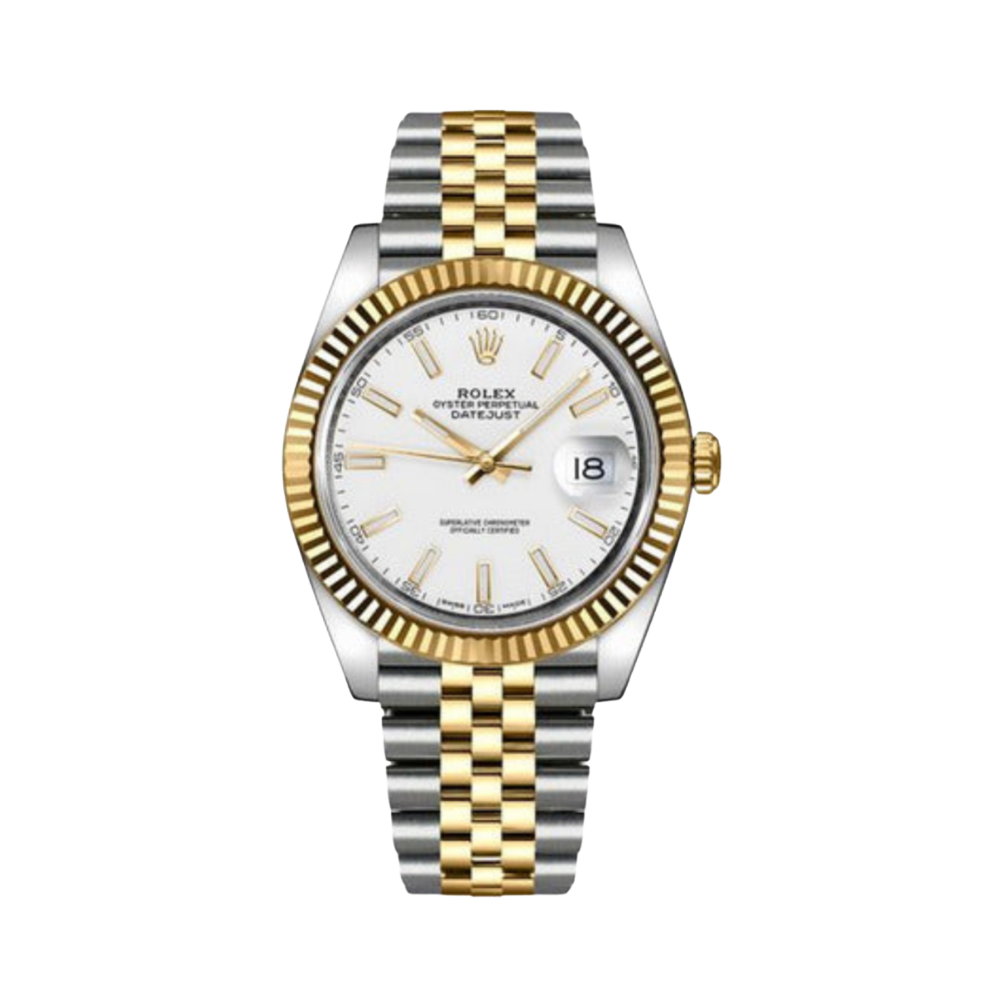 Rolex Datejust 41 Watch – White Dial