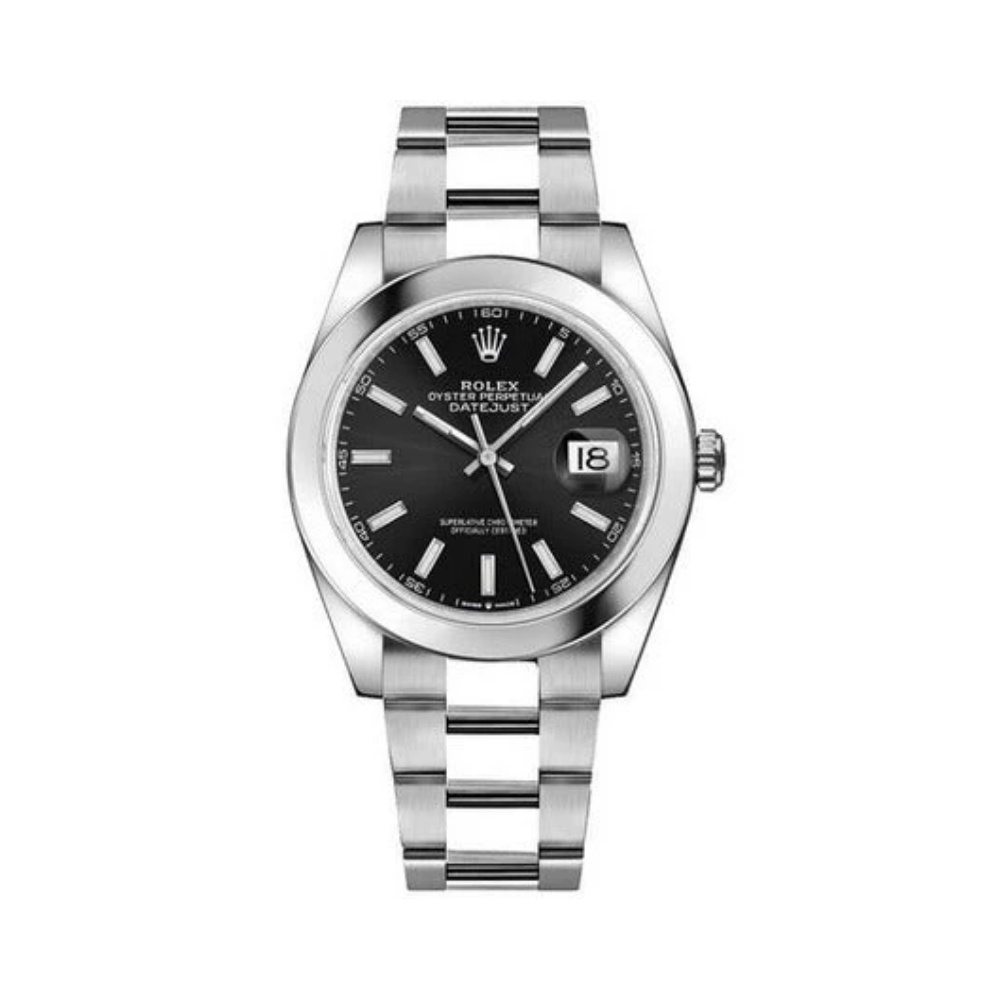 Rolex Datejust 41 Watch – Black Dial