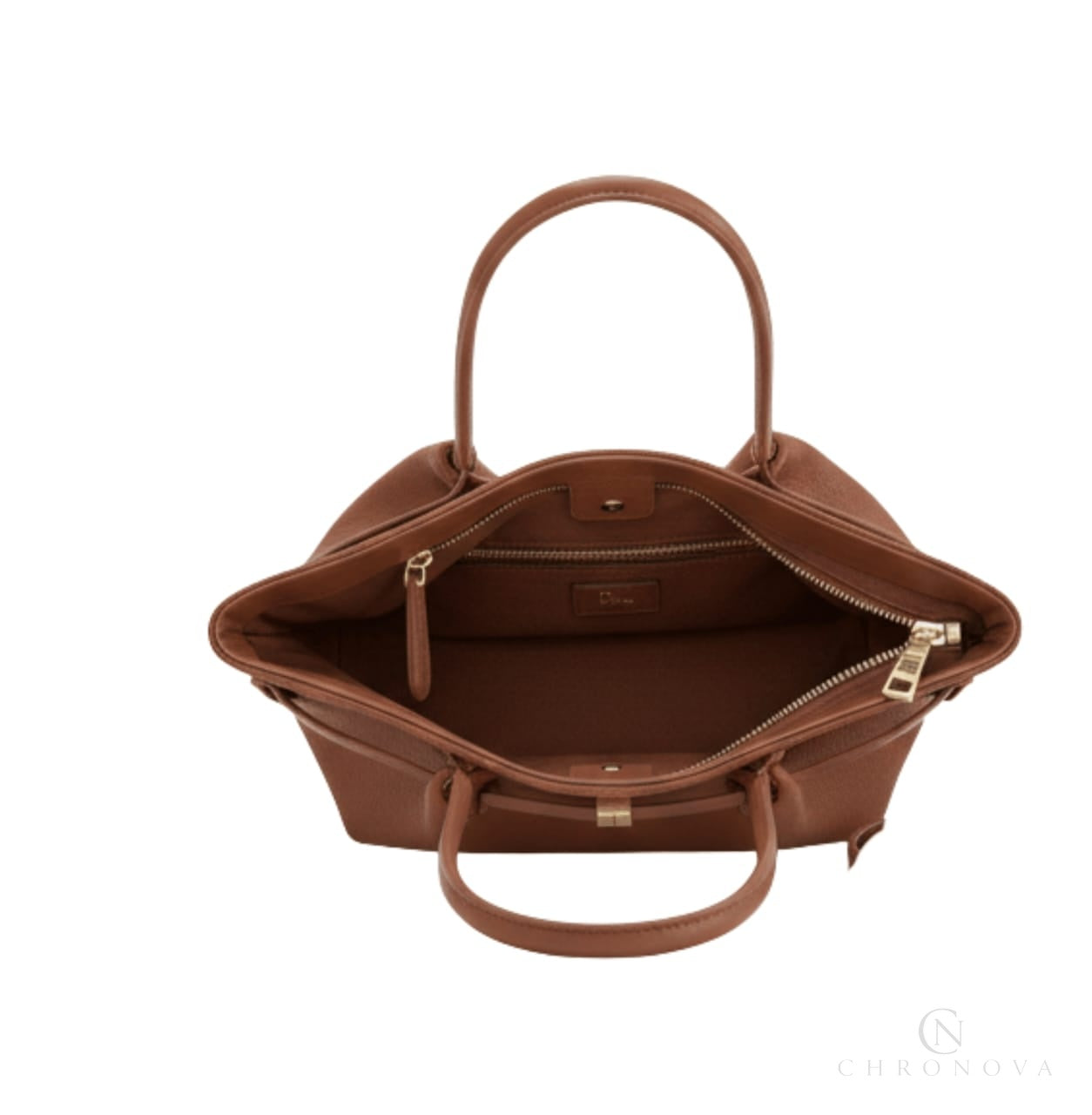 Dior | D-journey Bag In Brown Leather - Free & Fast UAE Shipping