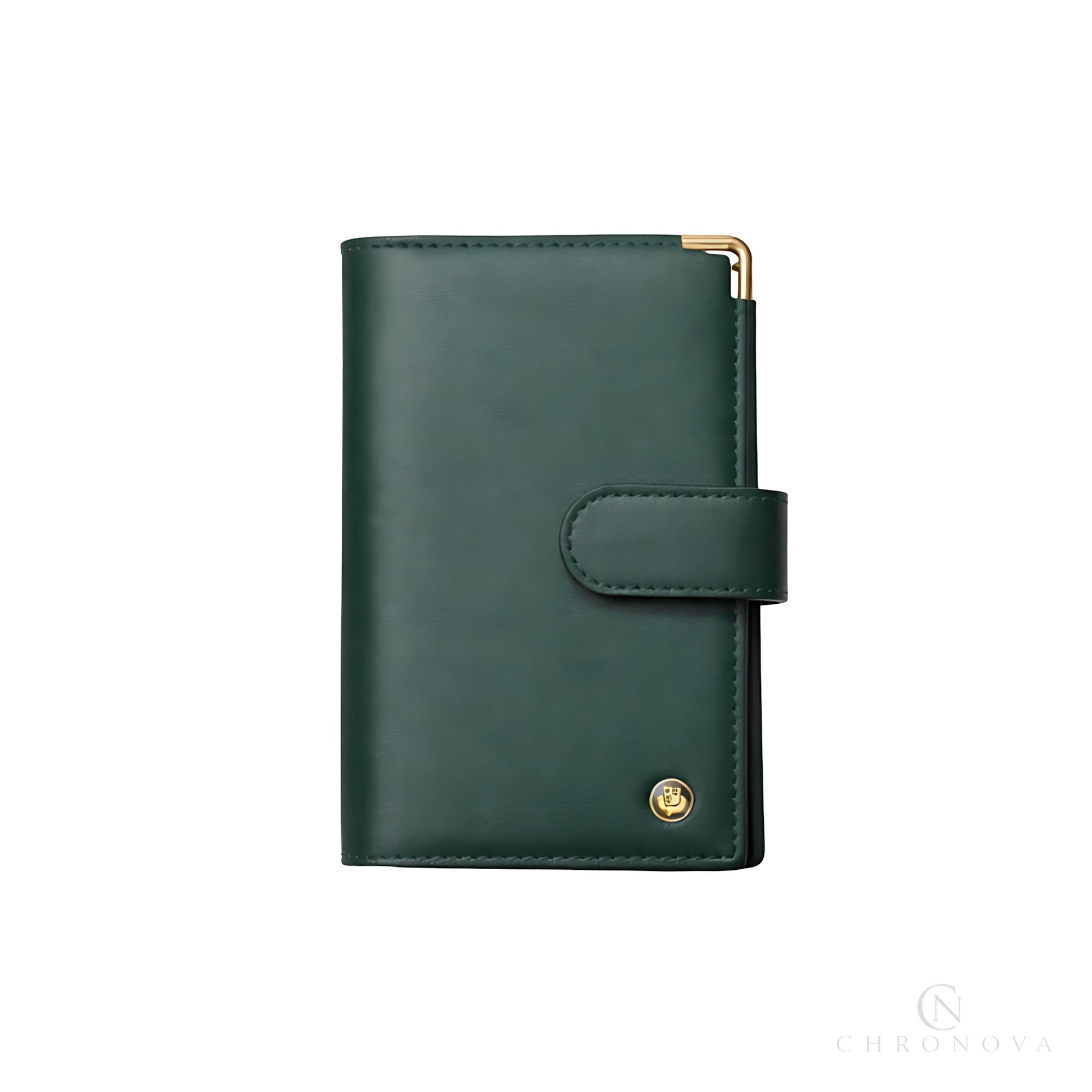 Loro Piana Wallet | Loro Piana green leather - View 2