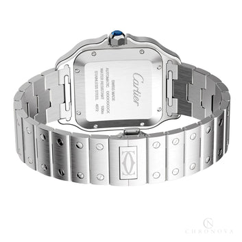 Cartier Watch Santos De Cartier Automatic White Dial – Silver