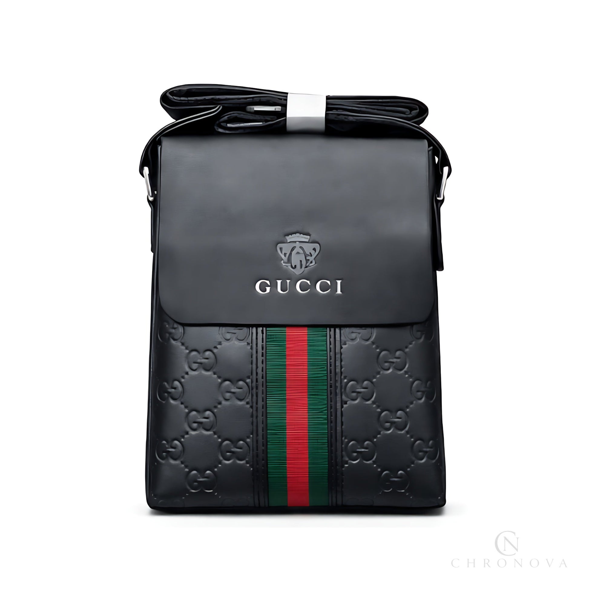 Gucci Bag | GG Embossed Black - View 1