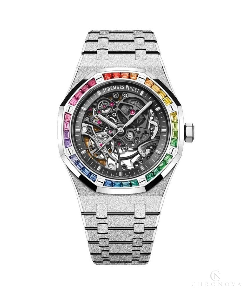 Audemars Piguet | Royal Oak Frosted Grey Dial - Free & Fast UAE Shipping
