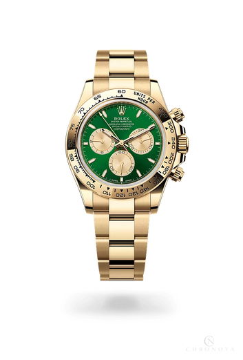 Rolex | Yellow Gold Green Dial - Free & Fast UAE Shipping