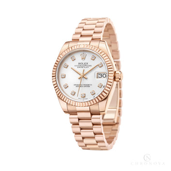 Rolex Datejust 28 Watch – Diamond White Dial