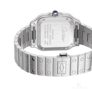 Cartier Watch Santos De Cartier Steel – Blue Dial