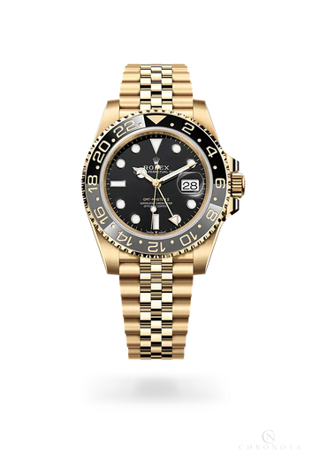 Rolex | GMT-Master II Yellow Gold Black Dial - Free & Fast UAE Shipping