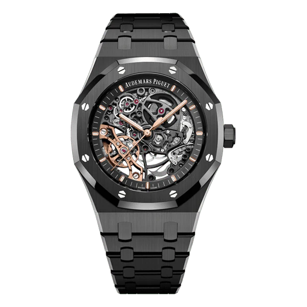 Audemars Piguet Royal Oak Skeleton Watch – Rose Gold