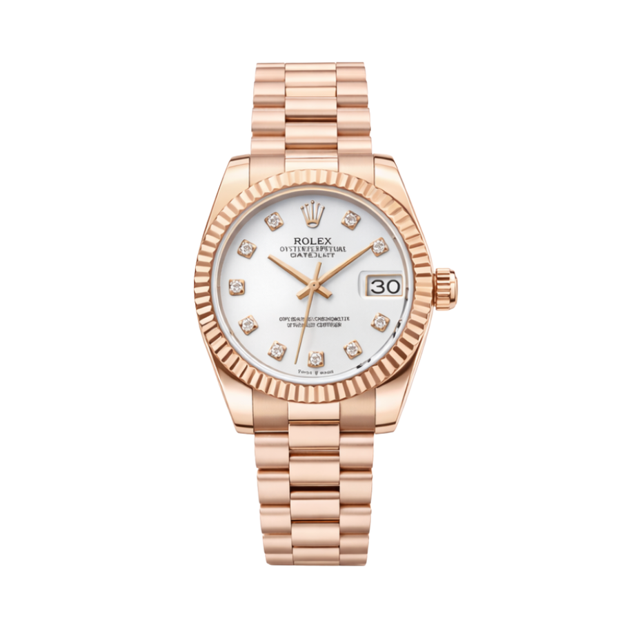 Rolex Datejust 28 Watch – Diamond White Dial