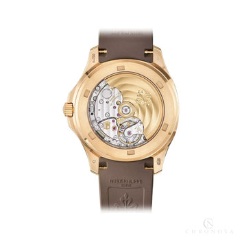Patek Philippe | Aquanaut Gold Taupe Brown Dial - Free & Fast UAE Shipping