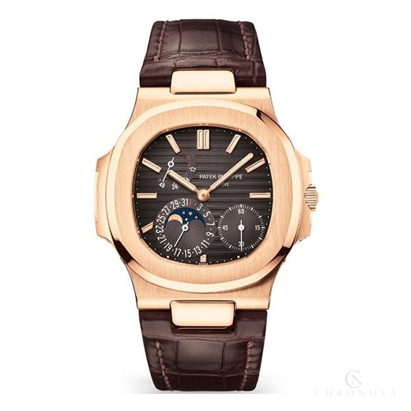 Patek Philippe | Nautilus Black Brown Dial - Free & Fast UAE Shipping