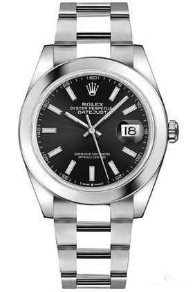 Rolex | Datejust 41 Black Dial - Free & Fast UAE Shipping