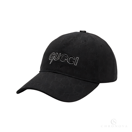Gucci Logo Canvas Logo - Black - View 1