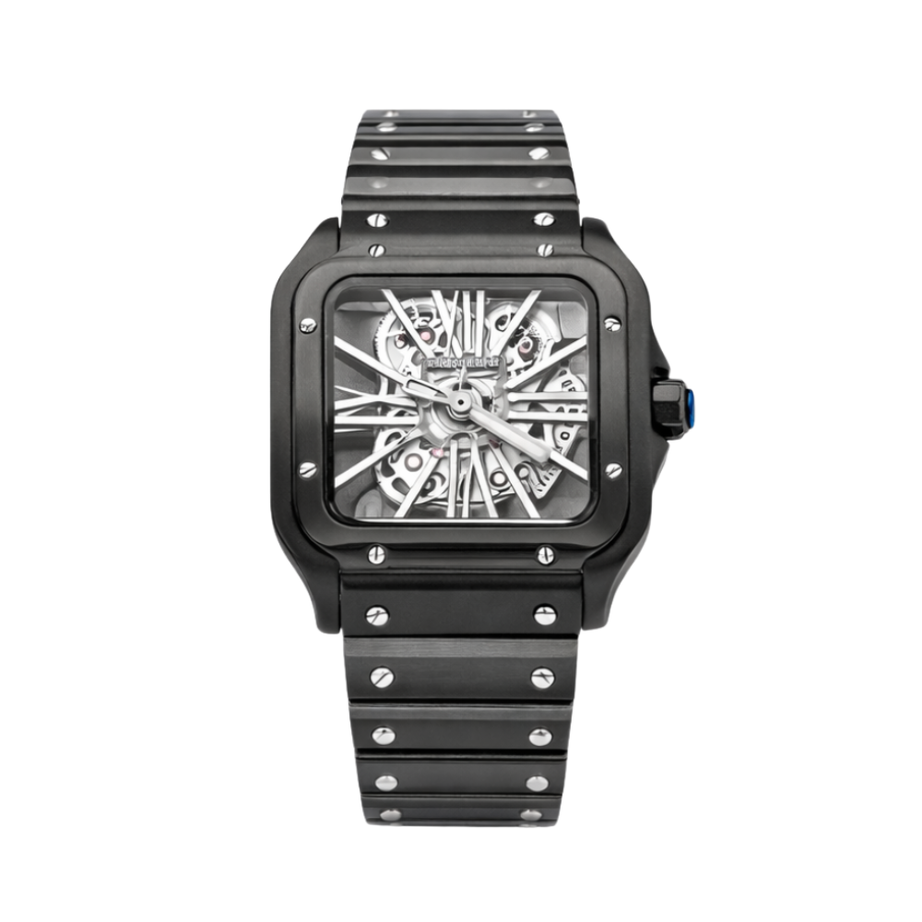 Cartier Santos de Cartier Full Black Version Watch