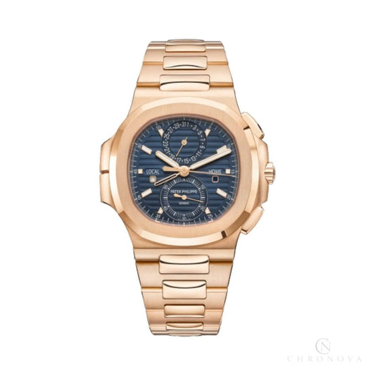 Patek Philippe | Nautilus Time Chronograph - Free & Fast UAE Shipping