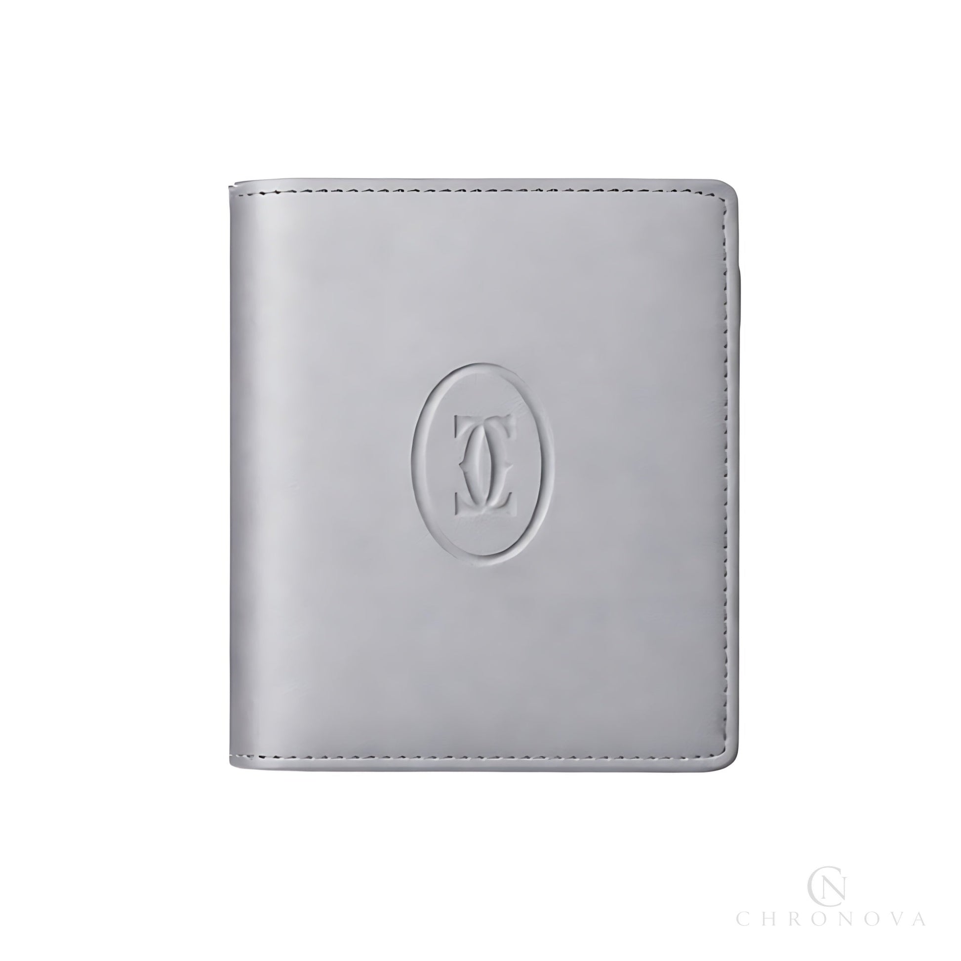 Cartier Wallet | grey leather - View 2