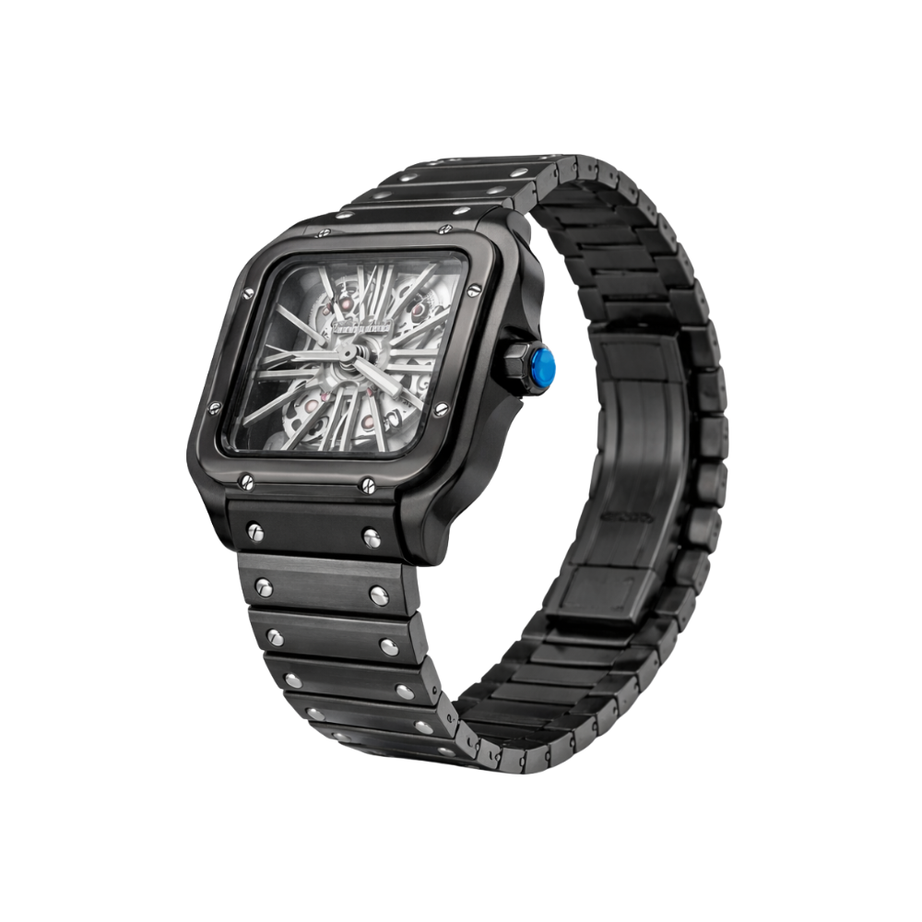 Cartier Santos de Cartier Full Black Version Watch