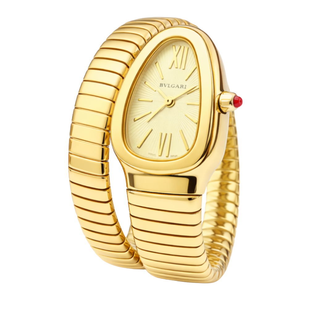 Bvlgari Serpenti Tubogas Spiral Steel & Watch – Yellow Gold