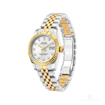 Rolex Rolex Datejust Watch – Silver&gold-white Dial