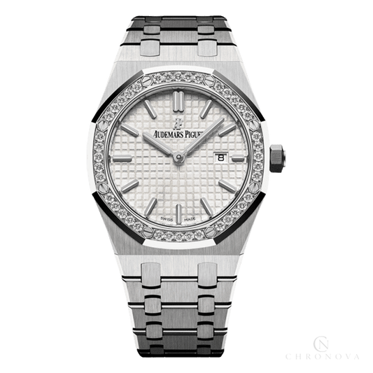 Audemars Piguet | Royal Oak Silvery White Dial - Free & Fast UAE Shipping