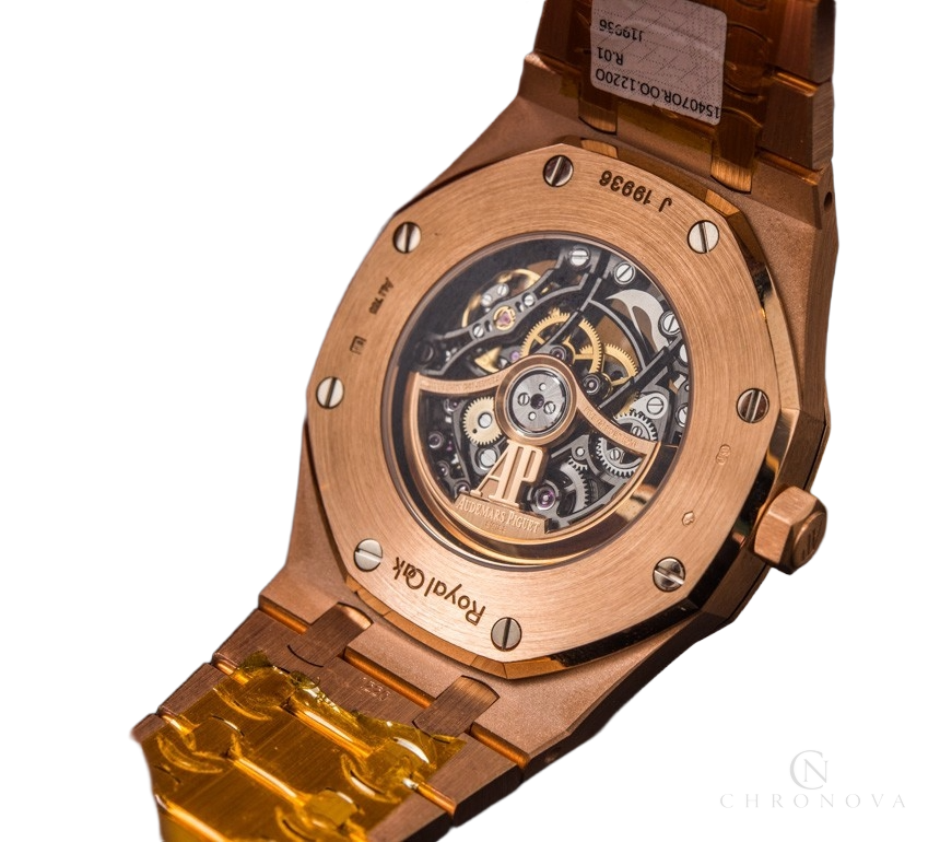 Audemars Piguet Watch | Royal Oak Skeleton Rose Gold