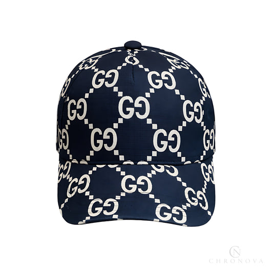 Gucci GG Logo Jumbo Cap - Blue - View 2