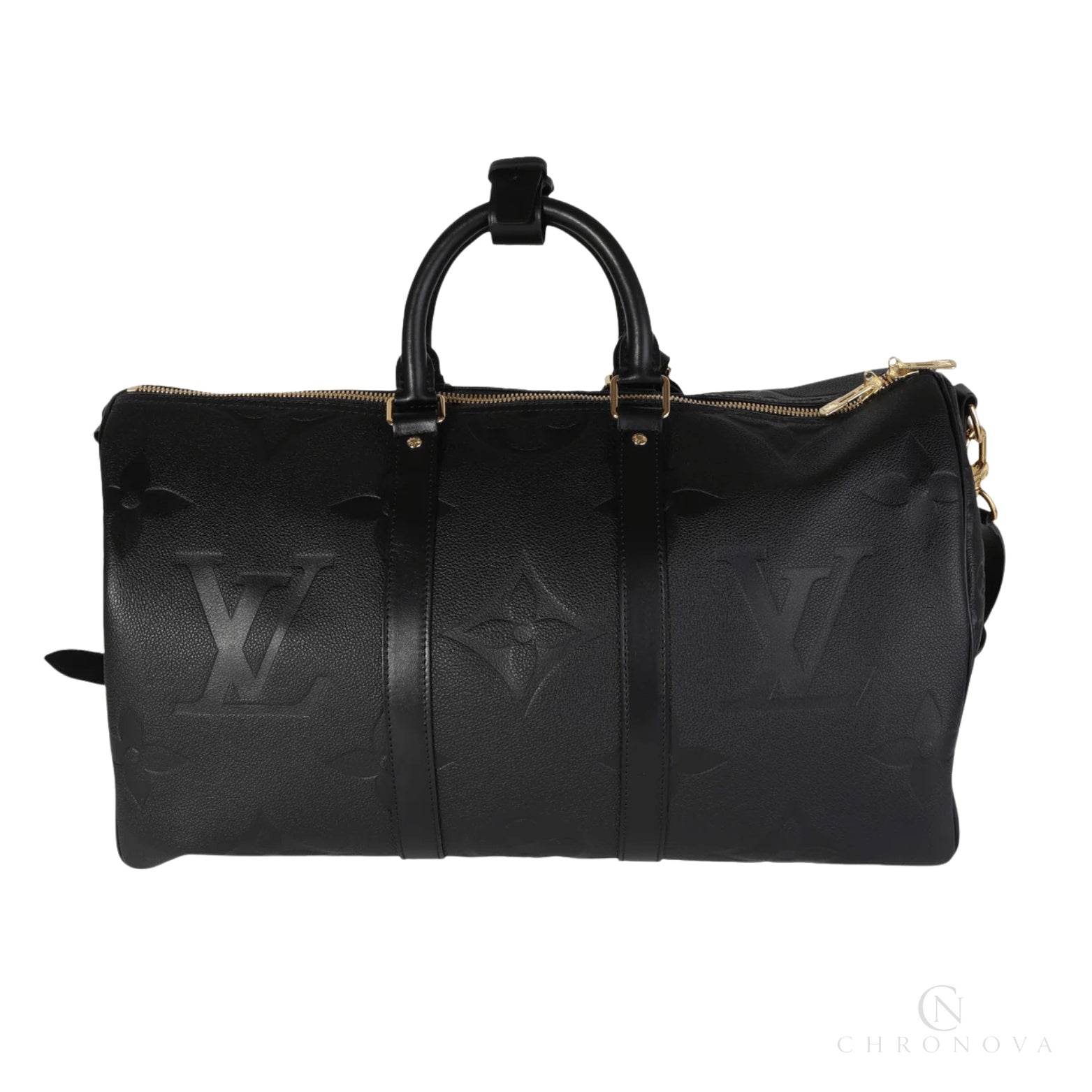 Louis Vuitton | Keepall Bandoulière 45 Travel Bag In Black - Free & Fast UAE Shipping
