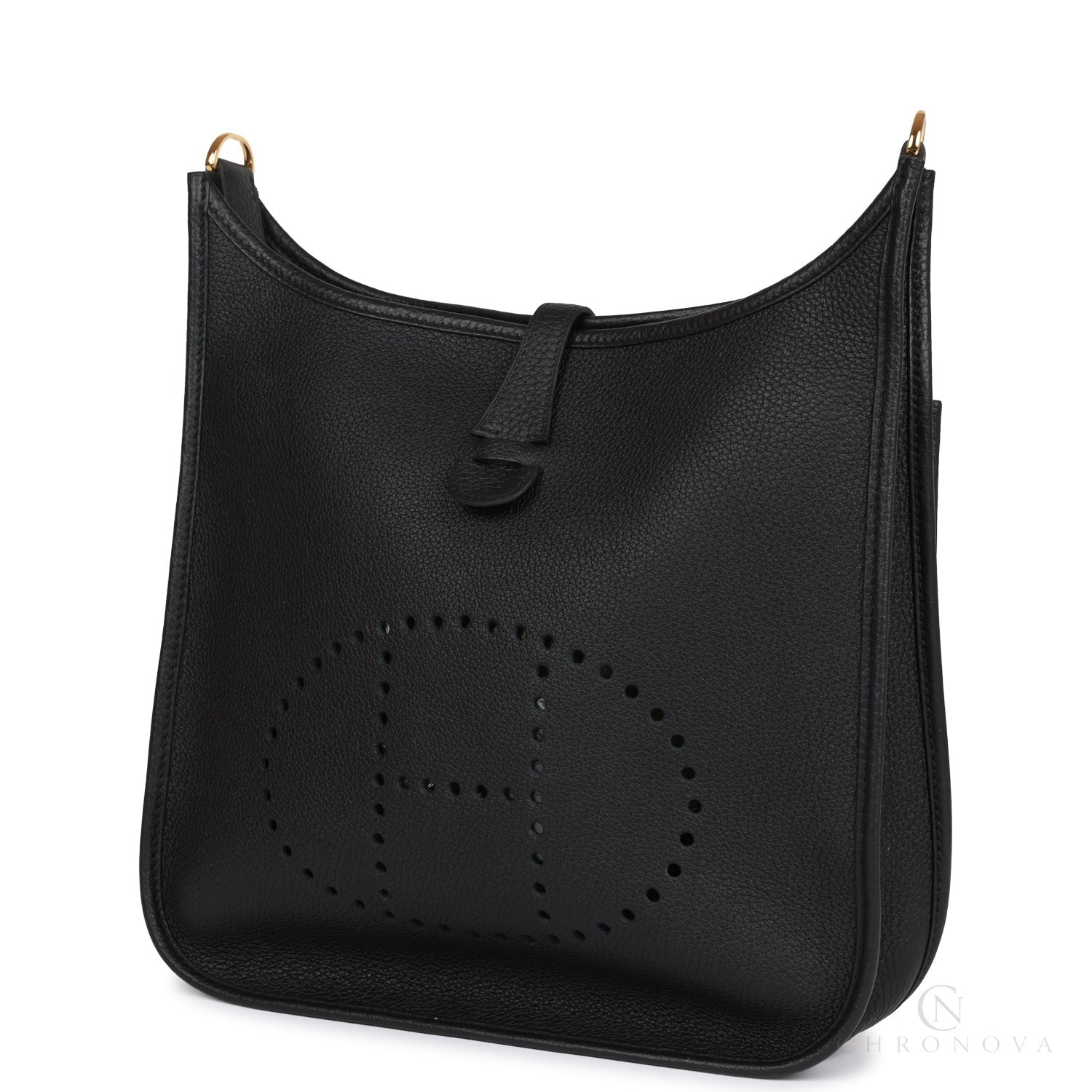 Hermès | Evelyne Pm Black Clemence - Free & Fast UAE Shipping