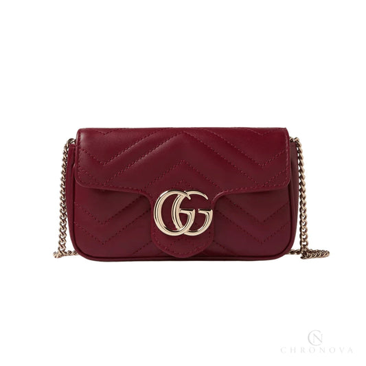 Gucci | Gg Marmont Super Mini Shoulder Bag - Free & Fast UAE Shipping