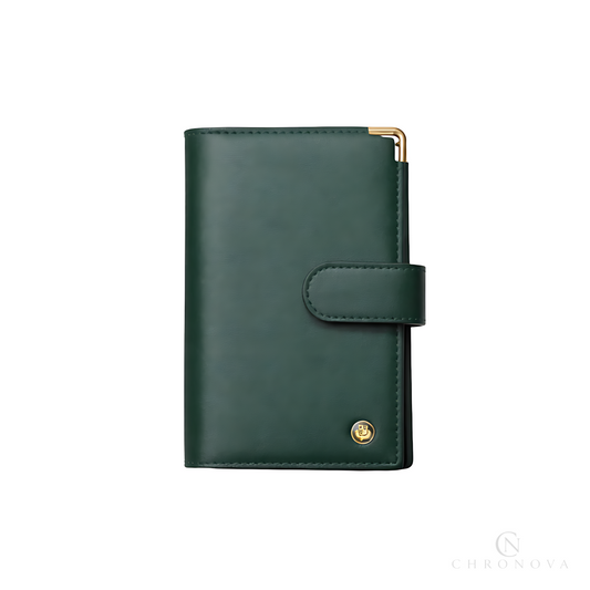 Loro Piana Wallet | Loro Piana green leather - View 2