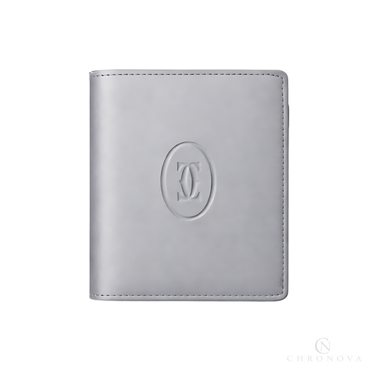Cartier Wallet | grey leather - View 2
