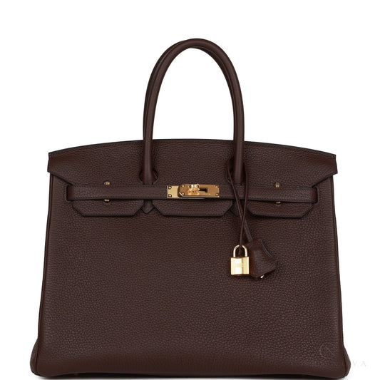 Hermès | Birkin 35 Rouge Sellier Clemence - Free & Fast UAE Shipping