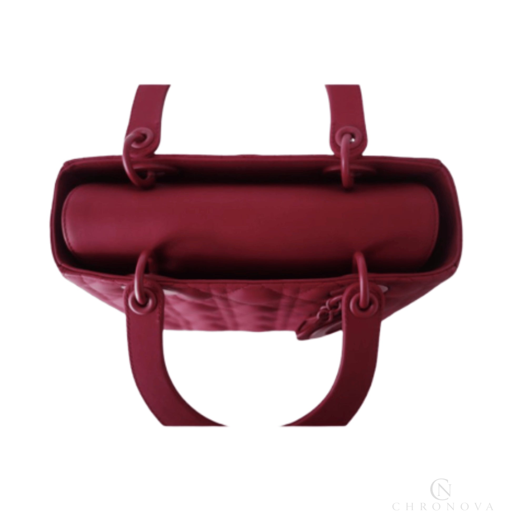 Dior | Handbag In Red Lambskin - Free & Fast UAE Shipping