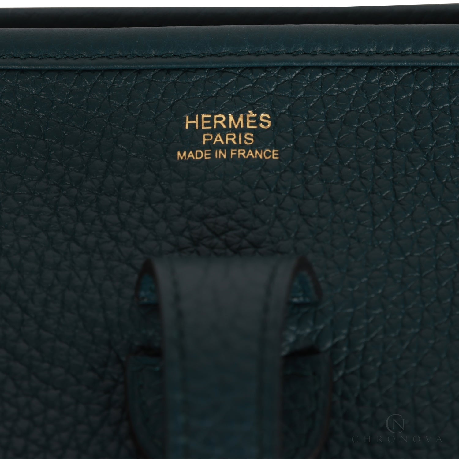 Hermès | Evelyne Pm Vert Cypress Clemence - Free & Fast UAE Shipping