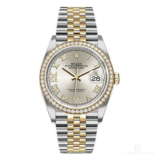 Rolex | Datejust Silver Roman Dial - Free & Fast UAE Shipping