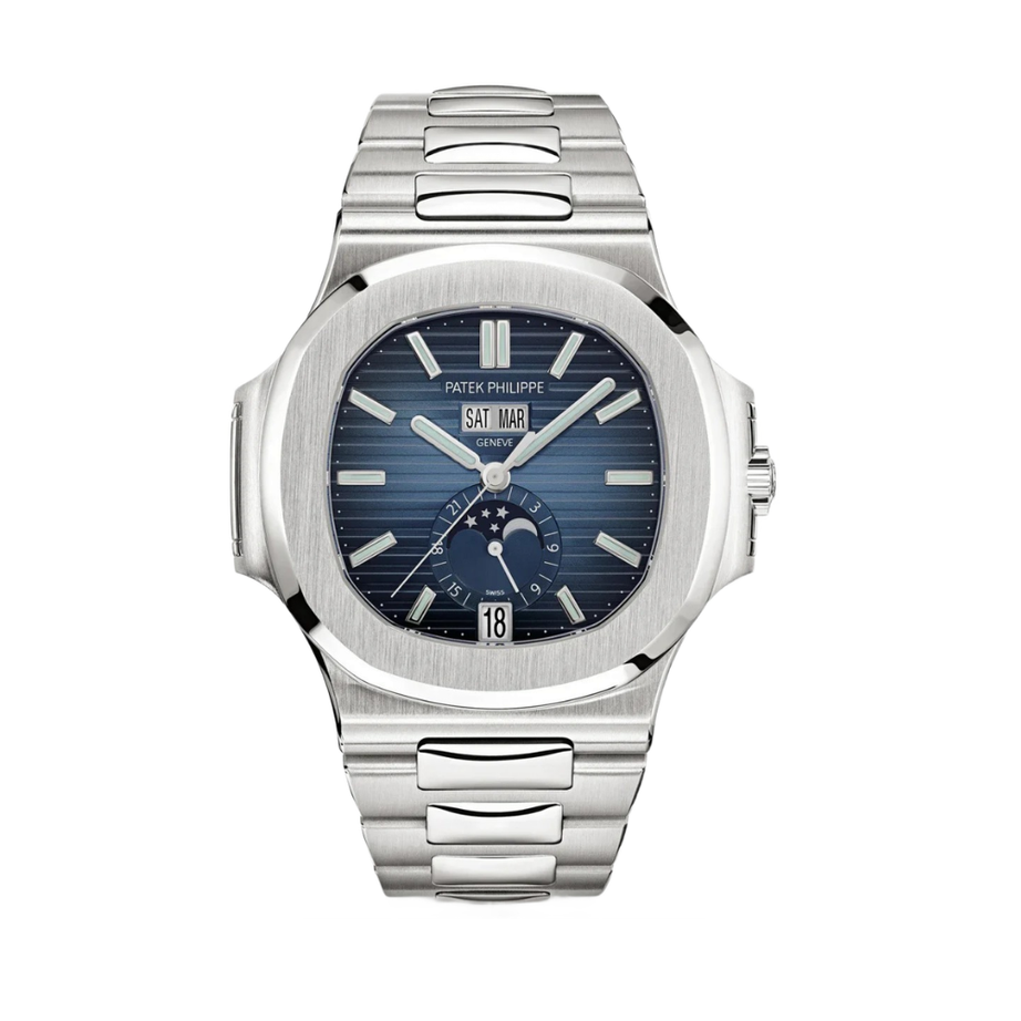 Patek Philippe Nautilus Annual Calendar, Watch – Blue Dial