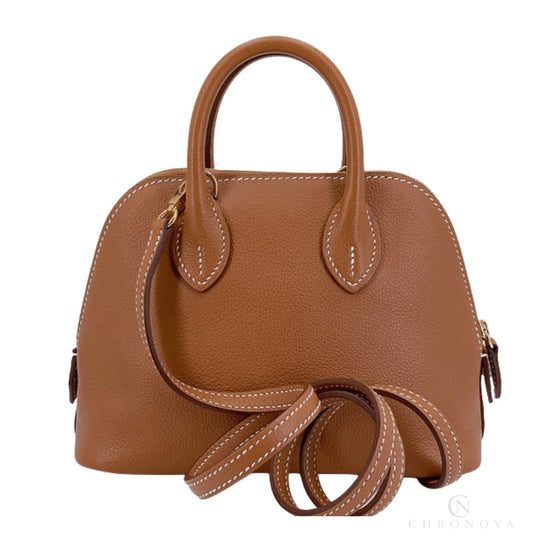 Hermès | Bolide 1923 25 Gold Evercolor - Free & Fast UAE Shipping