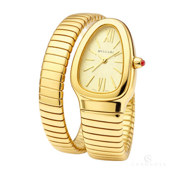 Bvlgari Serpenti Tubogas Spiral Steel & Watch – Yellow Gold