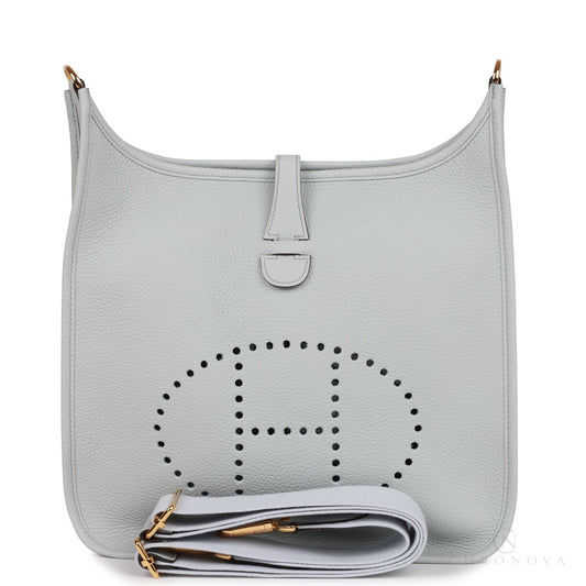 Hermès | Evelyne Iii Pm Bleu Pale Clemence - Free & Fast UAE Shipping