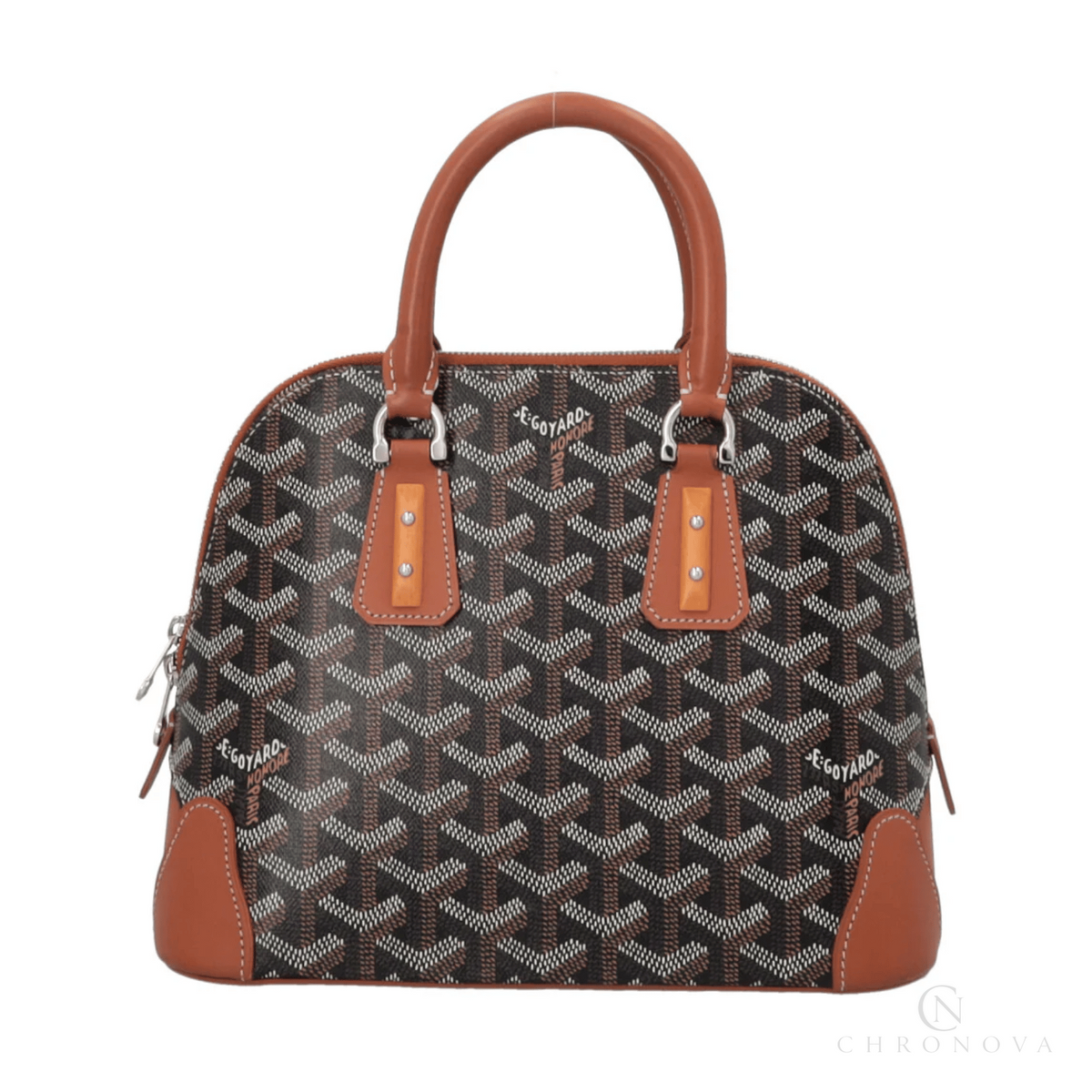 Goyard | Vendôme Mini Bag Black Tan - Free & Fast UAE Shipping