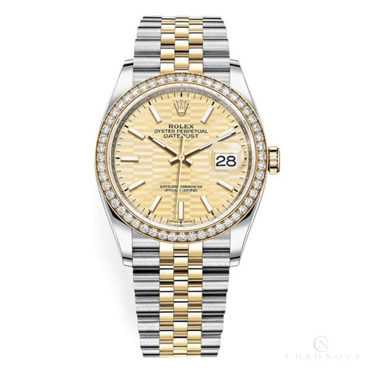 Rolex | Datejust Gflmij Golden Fluted Dial - Free & Fast UAE Shipping